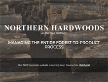 Tablet Screenshot of northernhardwoods.com